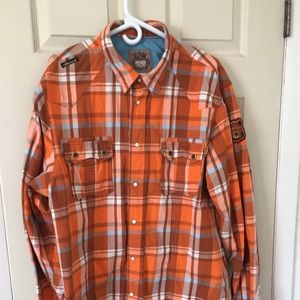 Academiks western style shirt